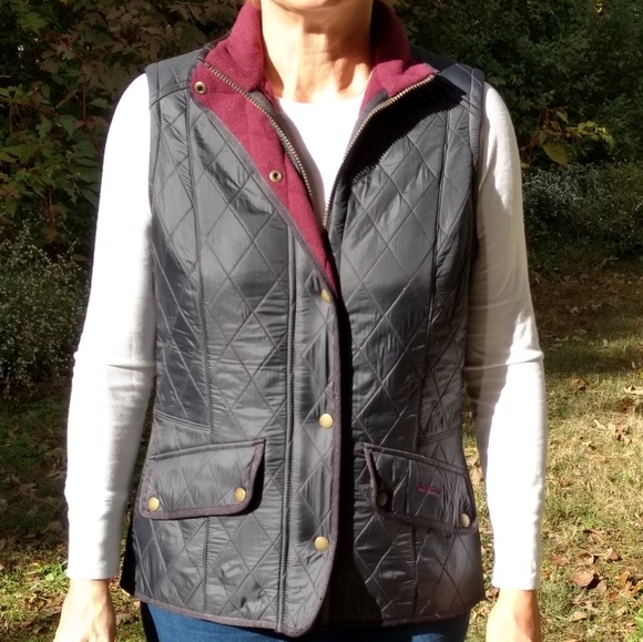 barbour cavalry quilted vest